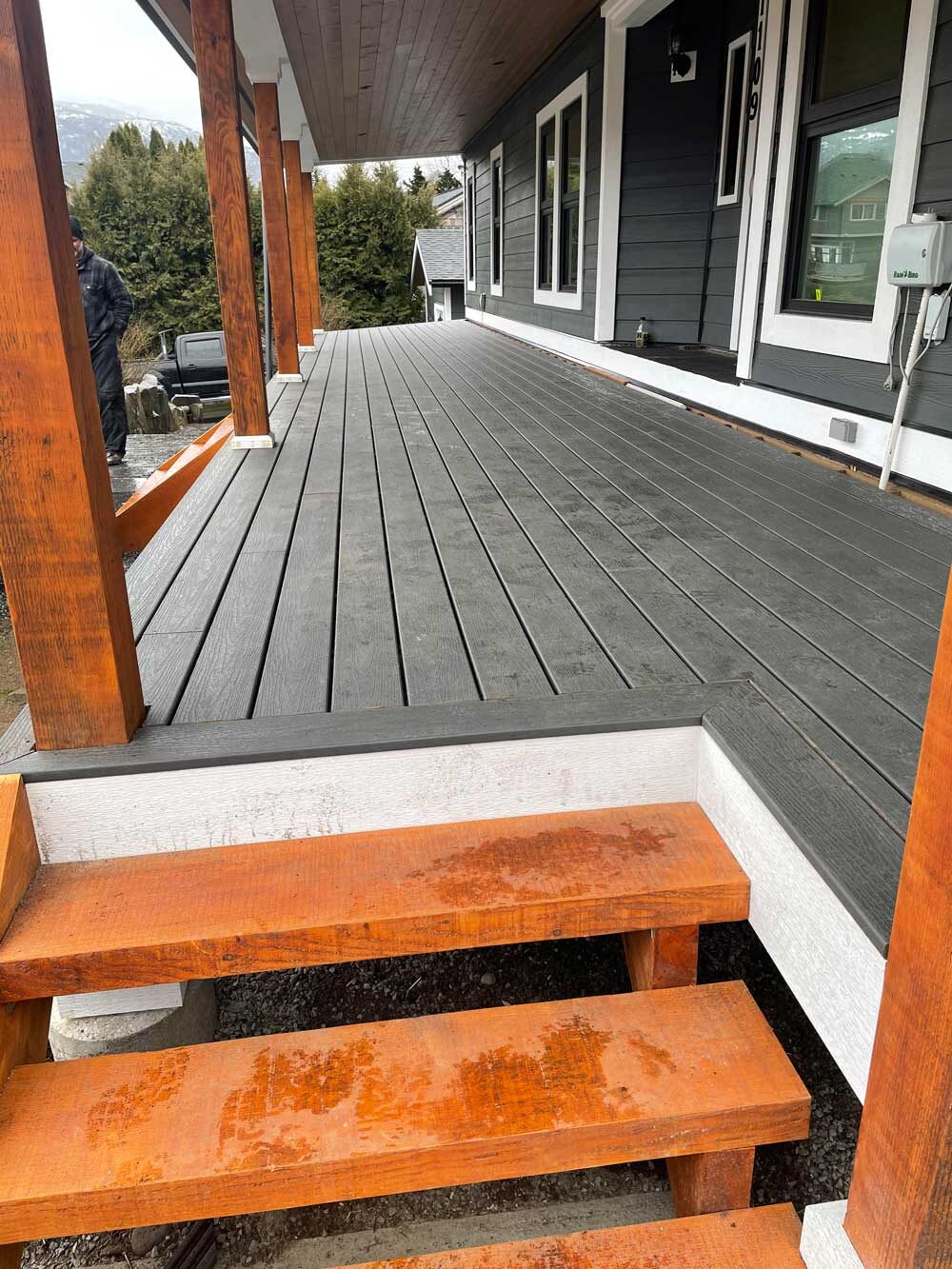 Grey Decking