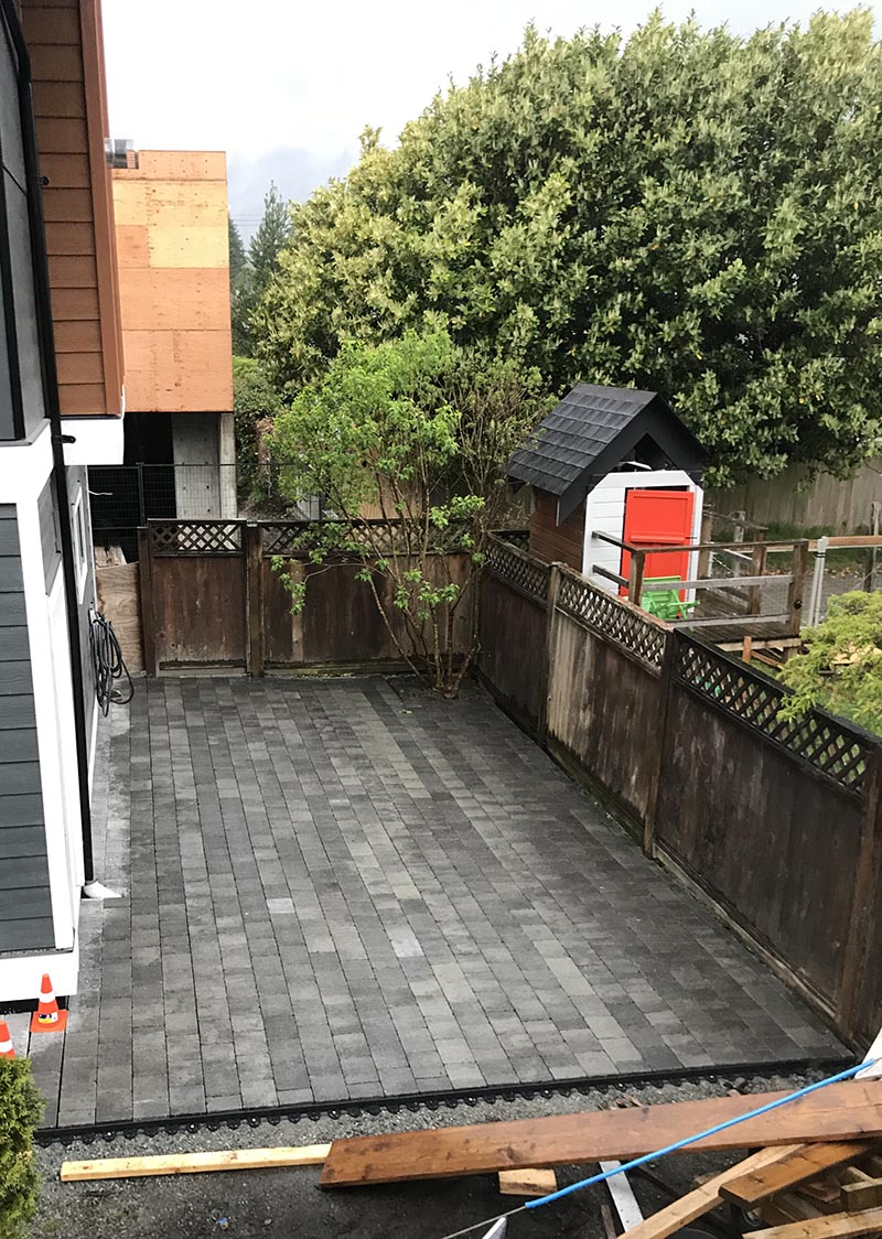 brick patio
