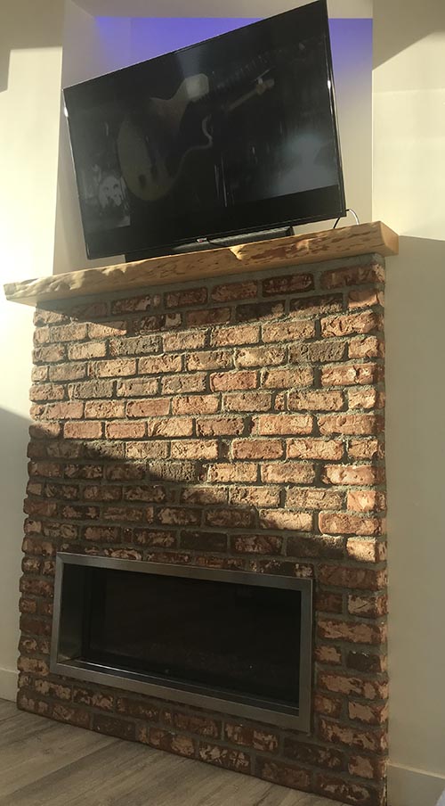 beautiful fireplace renovation